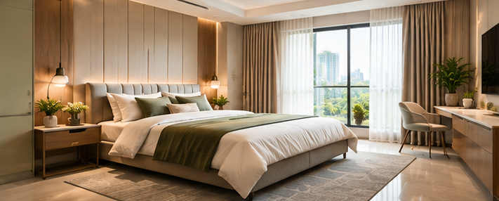Modern open-concept interior